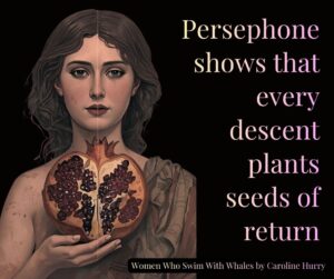 Persephone shows descent plants